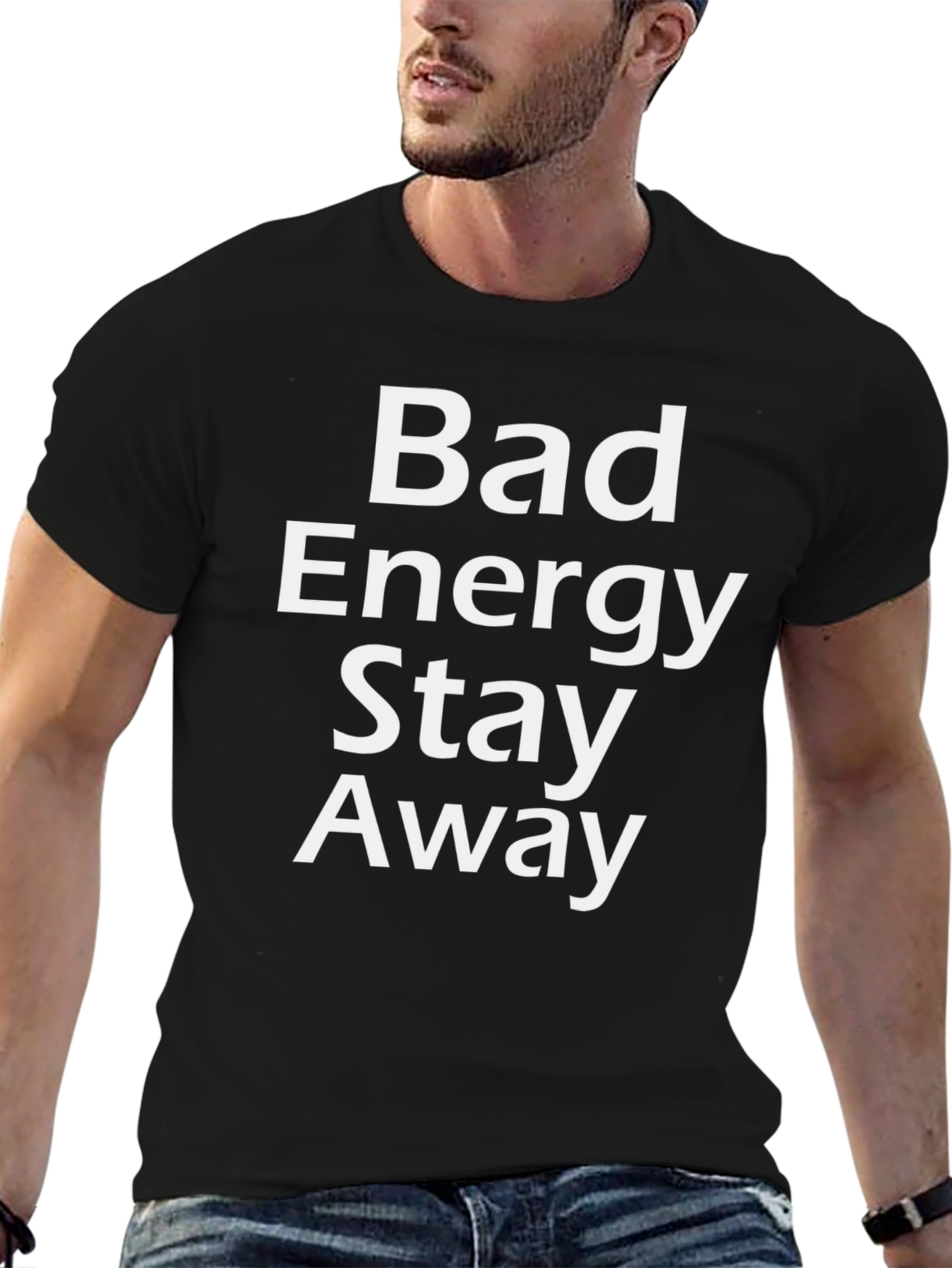 Bad Energy Stay Away Graphic Tee