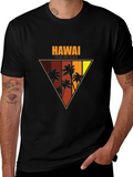 Hawaii Palm Beach Graphic Tee