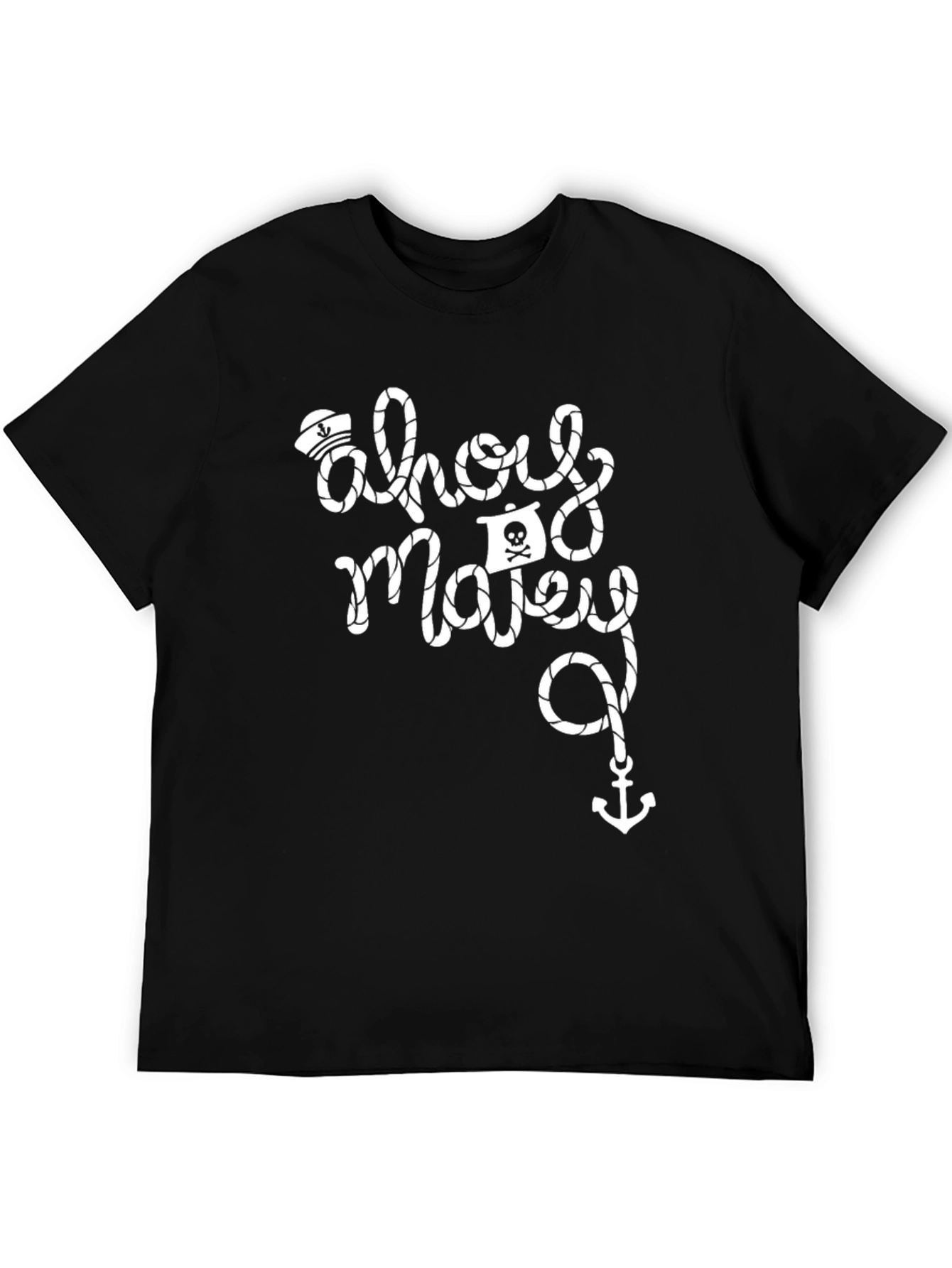 Ahoy Matey! Mens Graphic T-Shirt - Pirate Theme