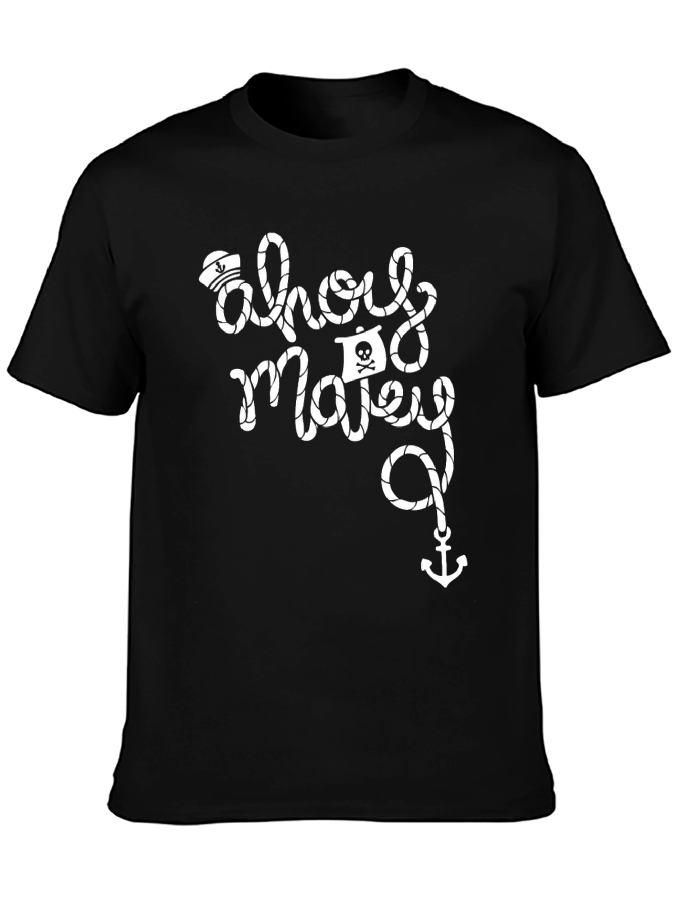 Ahoy Matey! Mens Graphic T-Shirt - Pirate Theme