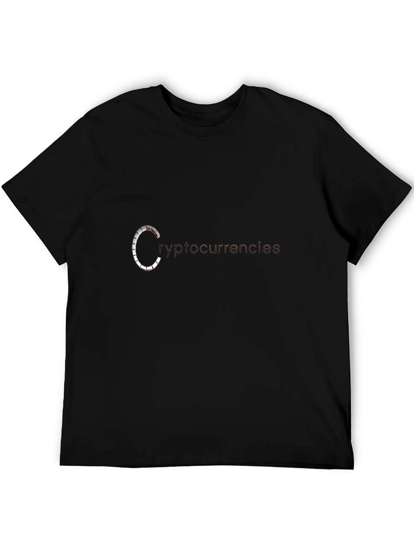 Cryptocurrencies Loading Black T-Shirt
