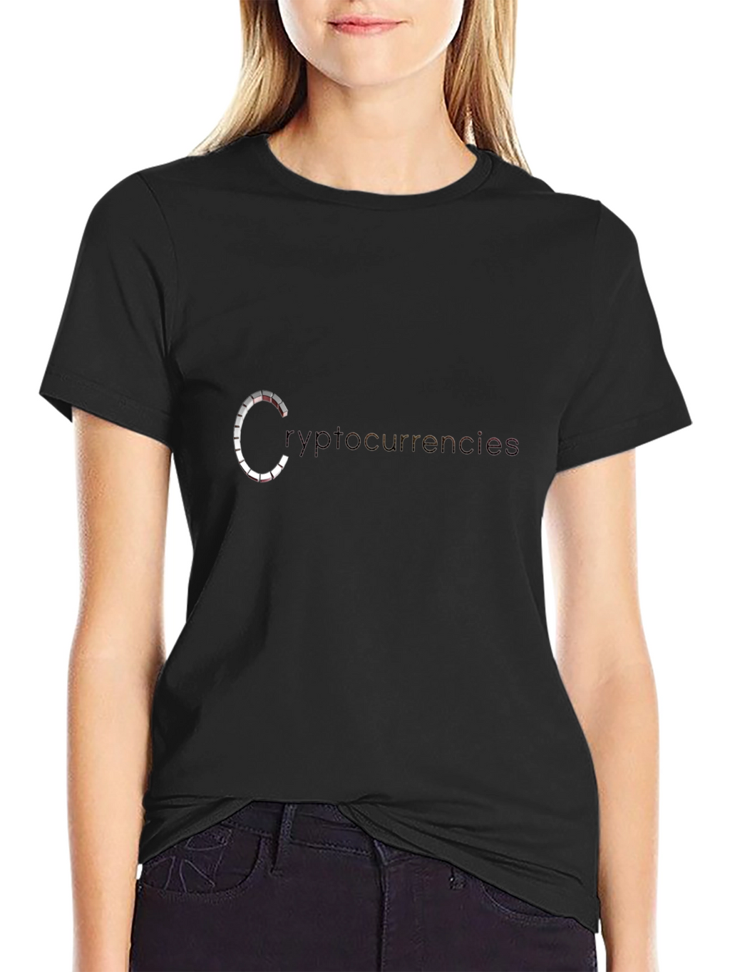 Cryptocurrencies Loading Black T-Shirt