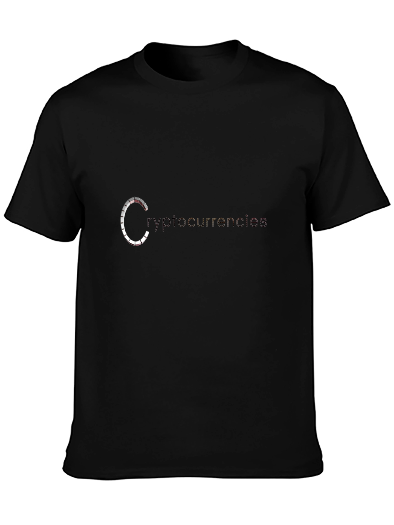 Cryptocurrencies Loading Black T-Shirt
