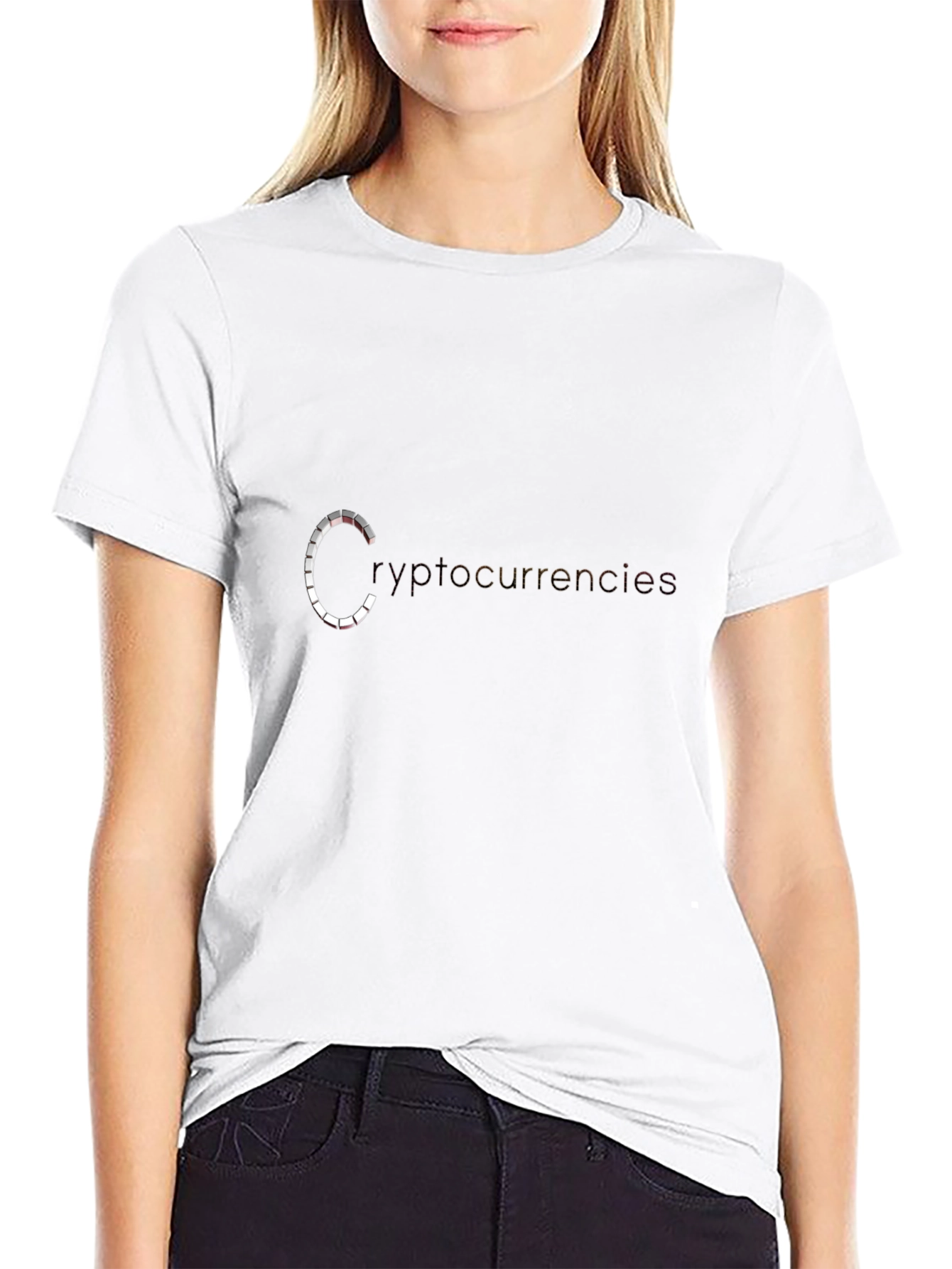 Cryptocurrencies Loading Black T-Shirt