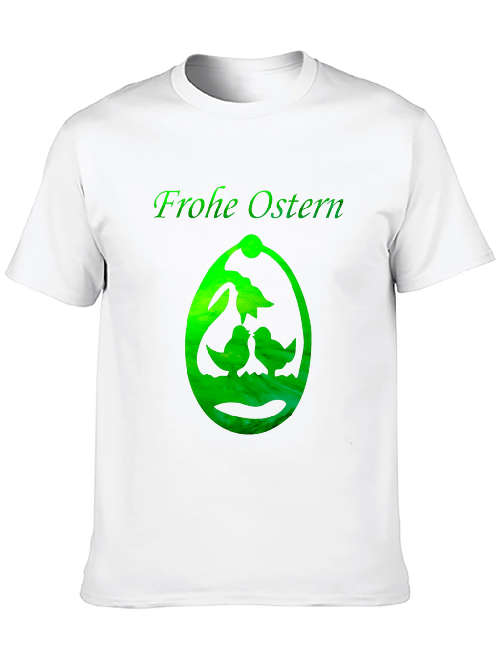 Frohe Ostern T-Shirt Easter Egg Design Black