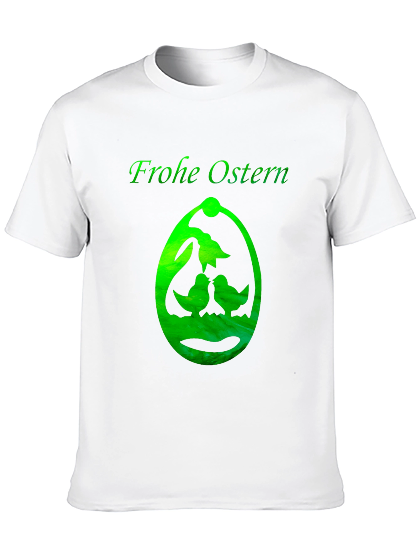 Frohe Ostern T-Shirt Easter Egg Design Black
