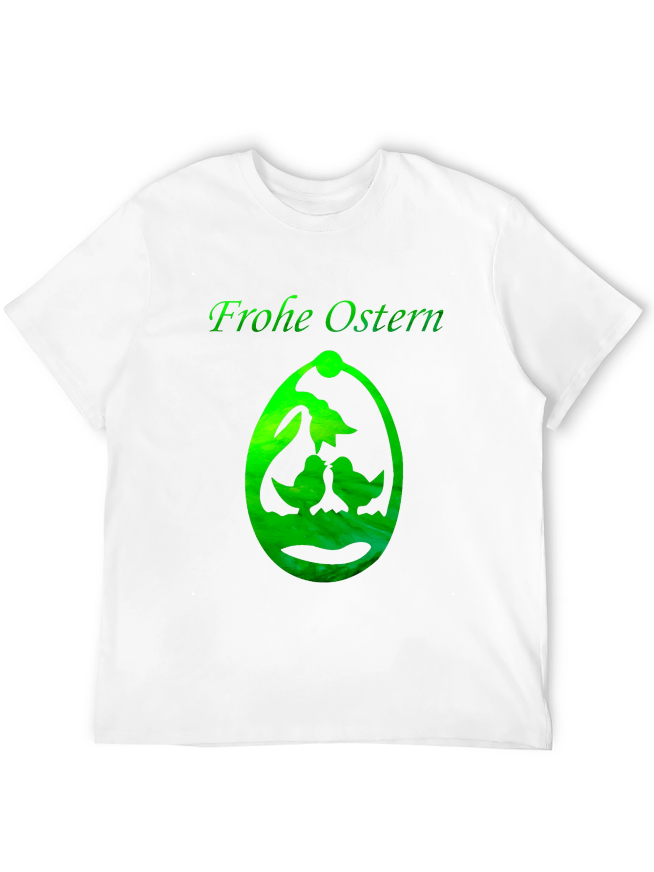 Frohe Ostern T-Shirt Easter Egg Design Black