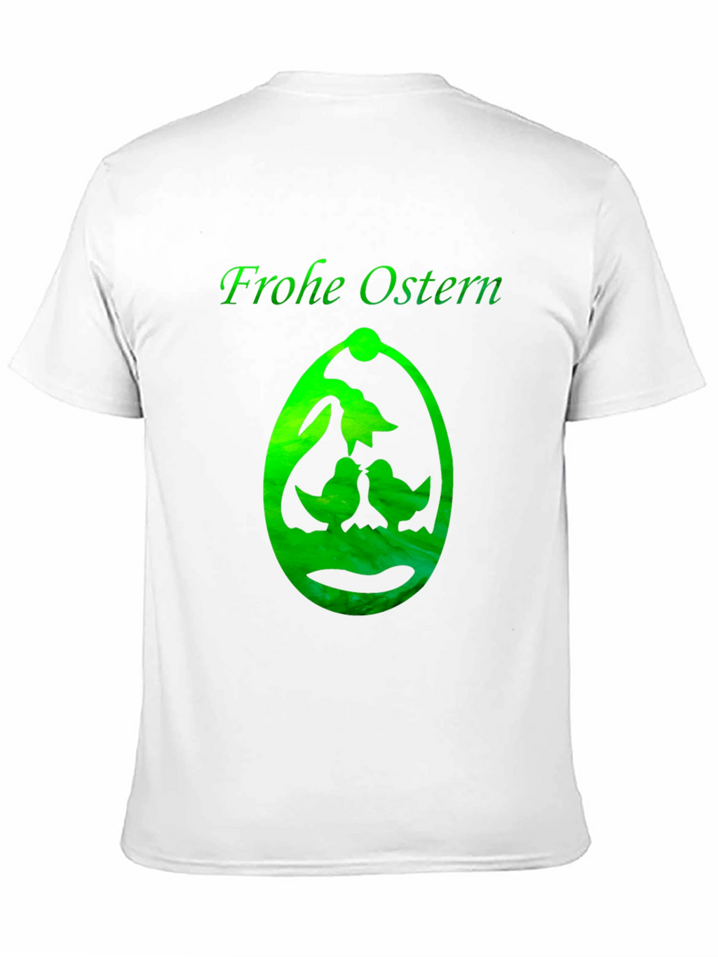 Frohe Ostern T-Shirt Easter Egg Design Black