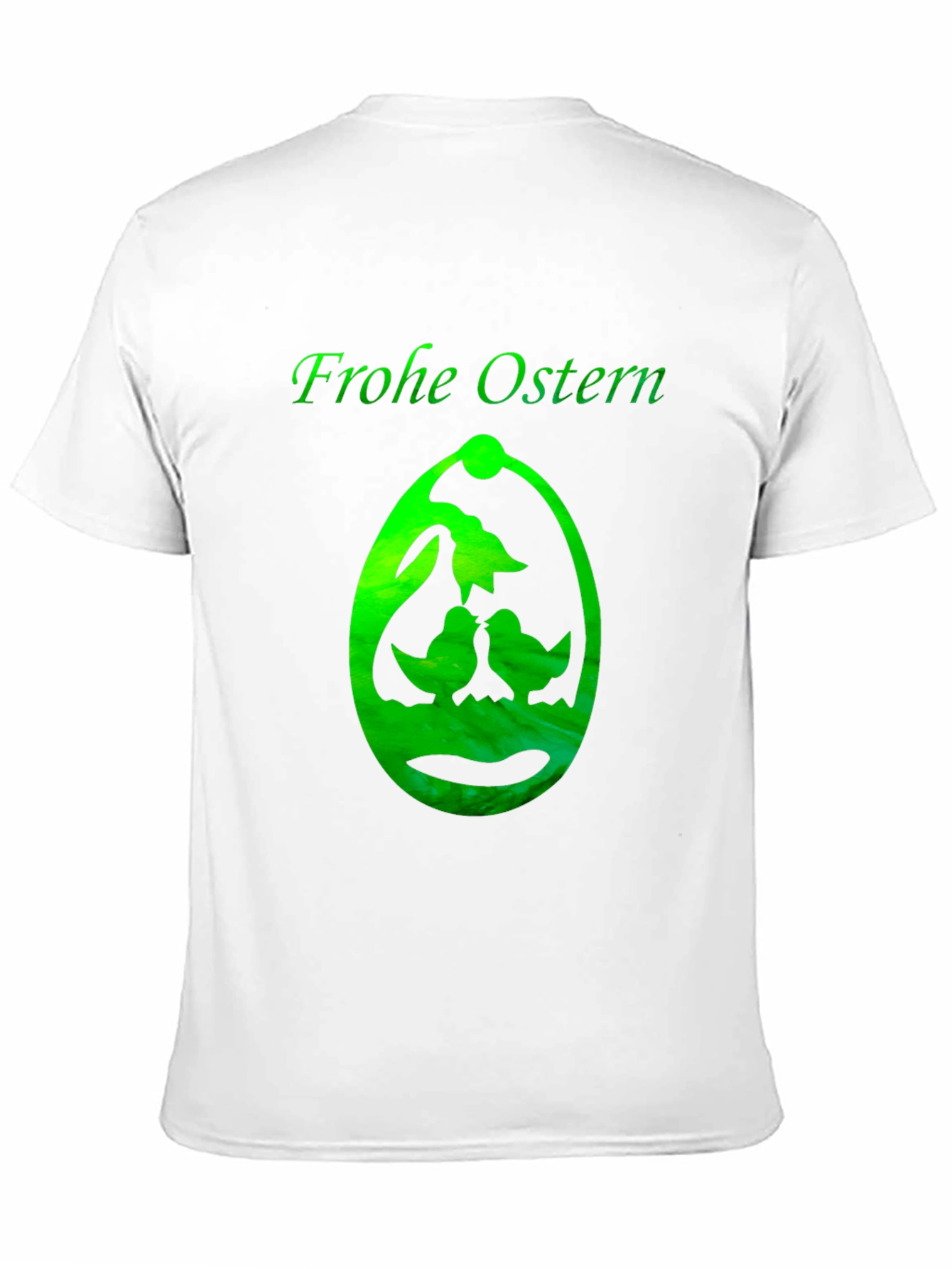 Frohe Ostern T-Shirt Easter Egg Design Black