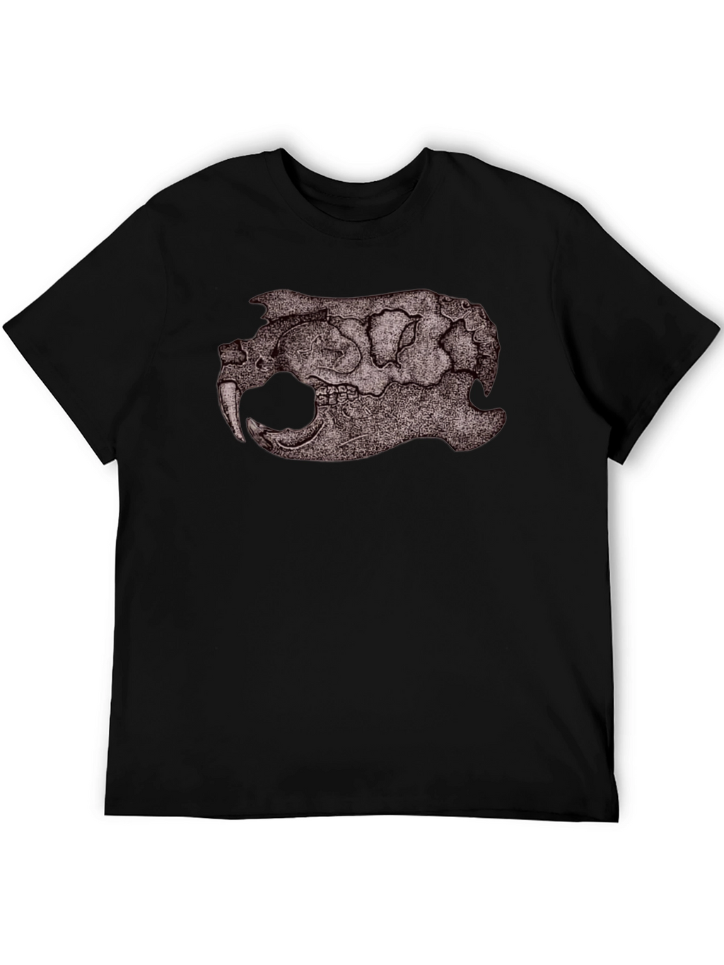 Cool Skull Graphic Black T-Shirt