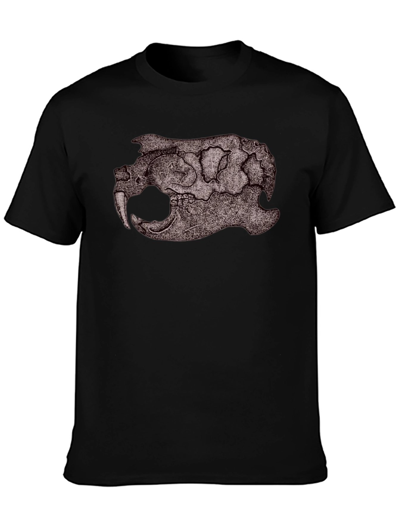 Cool Skull Graphic Black T-Shirt