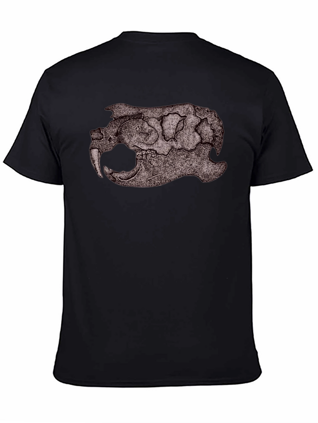Cool Skull Graphic Black T-Shirt