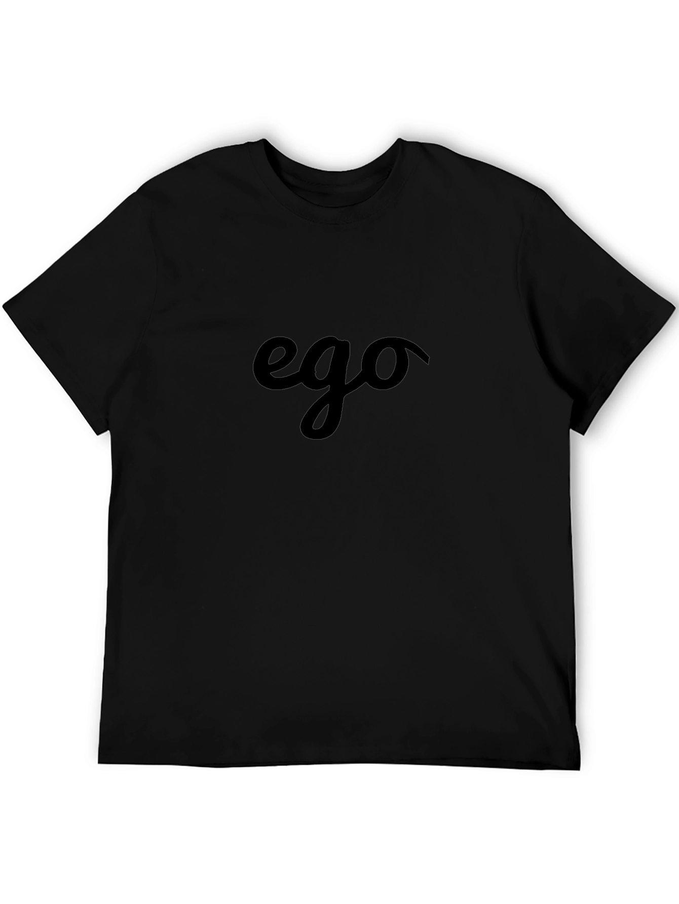 Ego Black T-Shirt - Stylish & Comfortable
