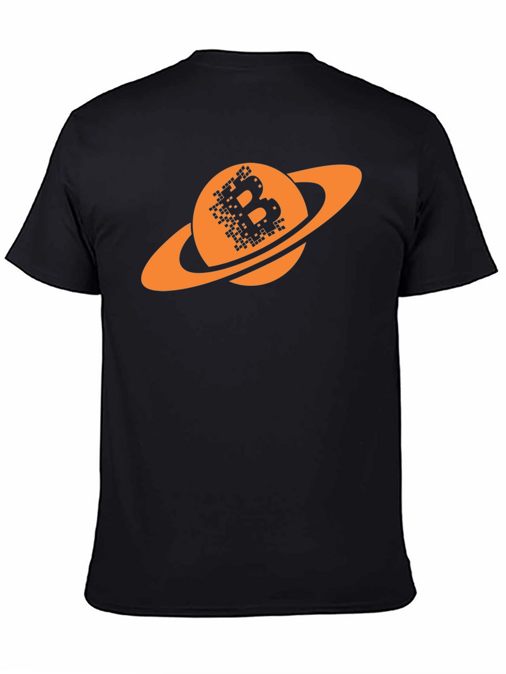 Bitcoin Saturn T-Shirt - Crypto Planet Tee