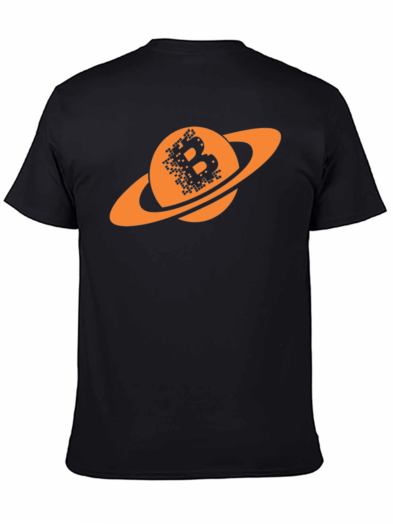 Bitcoin Saturn T-Shirt - Crypto Planet Tee