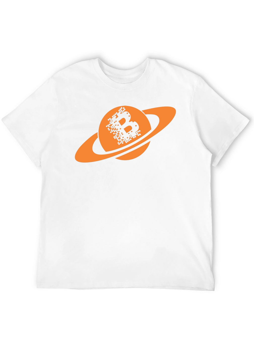 Bitcoin Saturn T-Shirt - Crypto Planet Tee