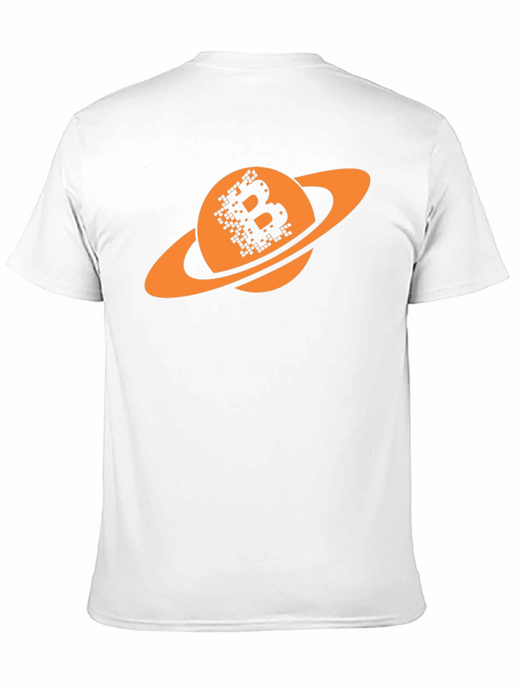 Bitcoin Saturn T-Shirt - Crypto Planet Tee