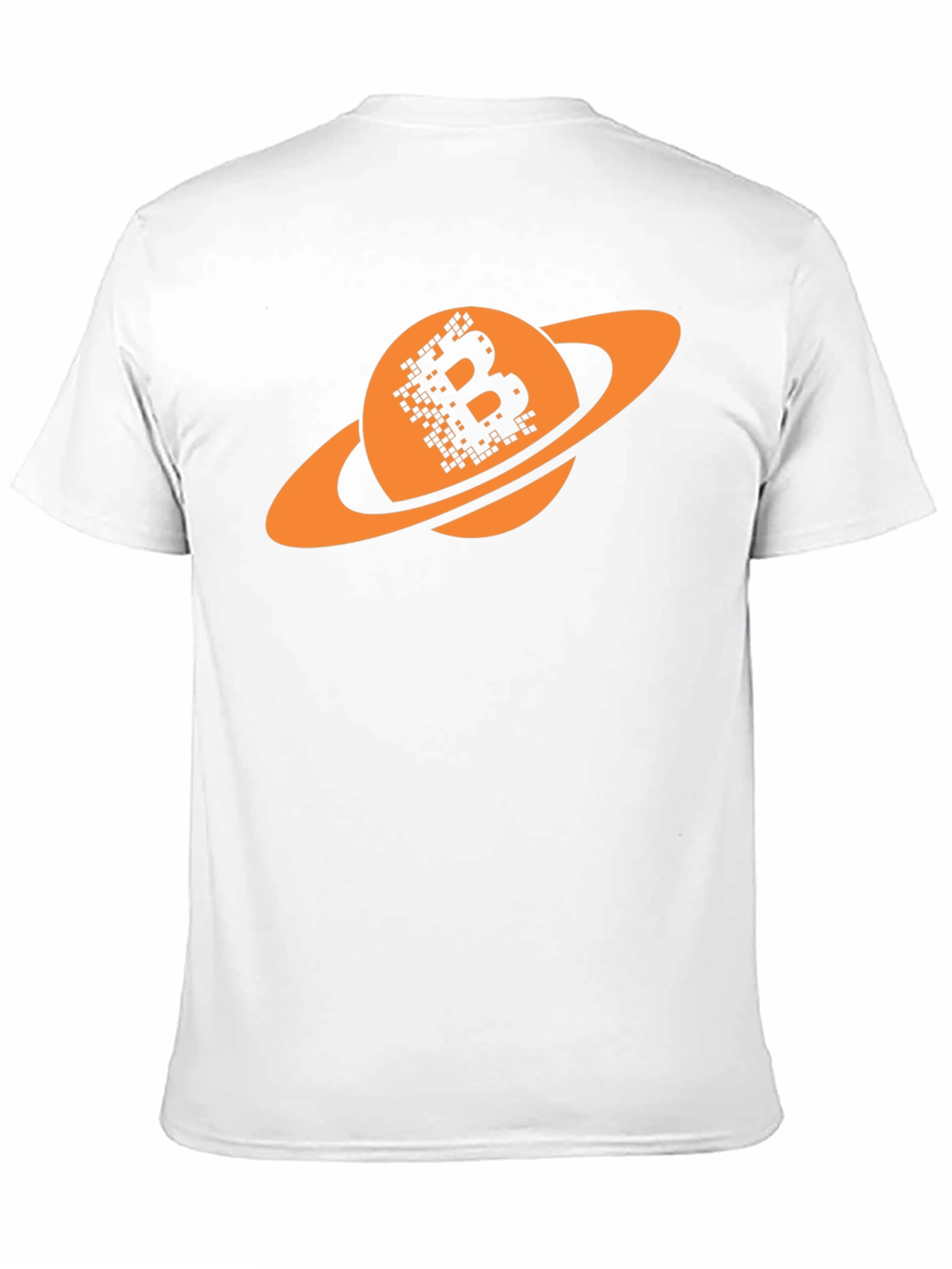 Bitcoin Saturn T-Shirt - Crypto Planet Tee
