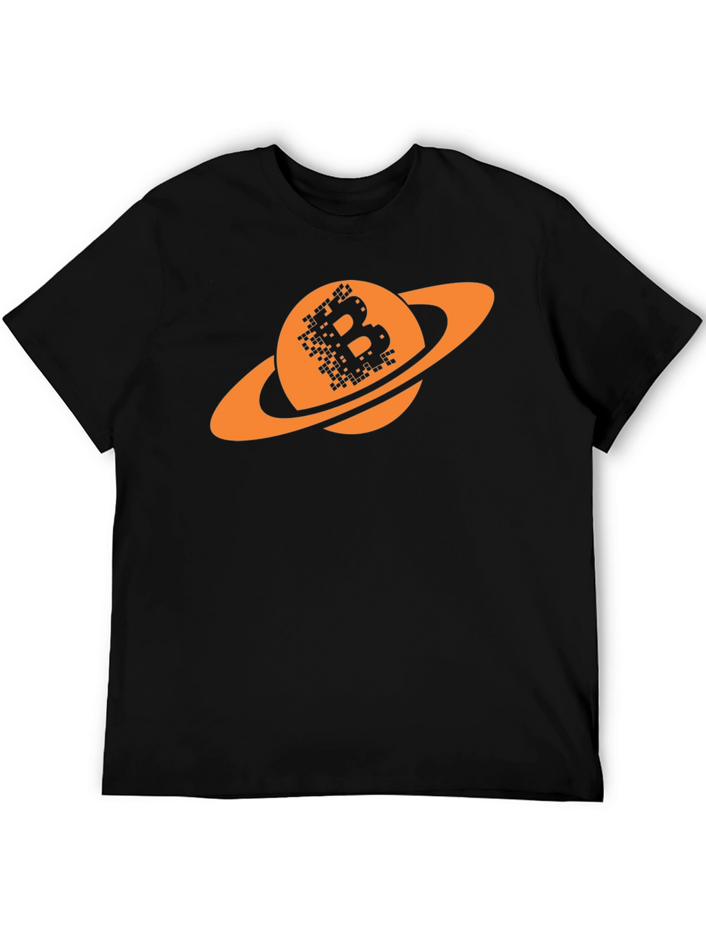 Bitcoin Saturn T-Shirt - Crypto Planet Tee