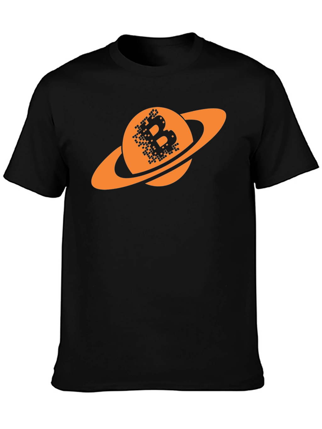 Bitcoin Saturn T-Shirt - Crypto Planet Tee