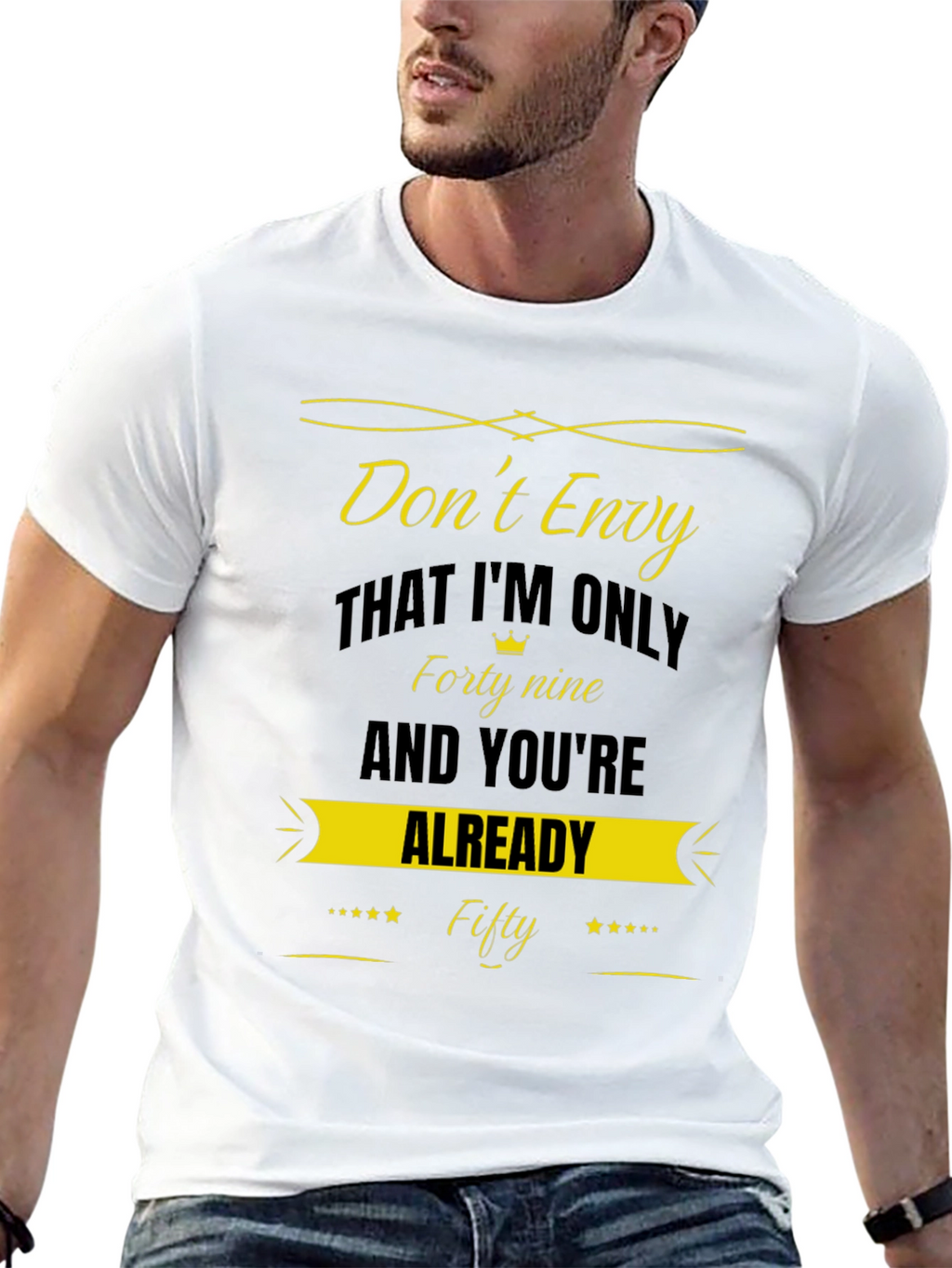 Dont Envy Fifty Black T-Shirt