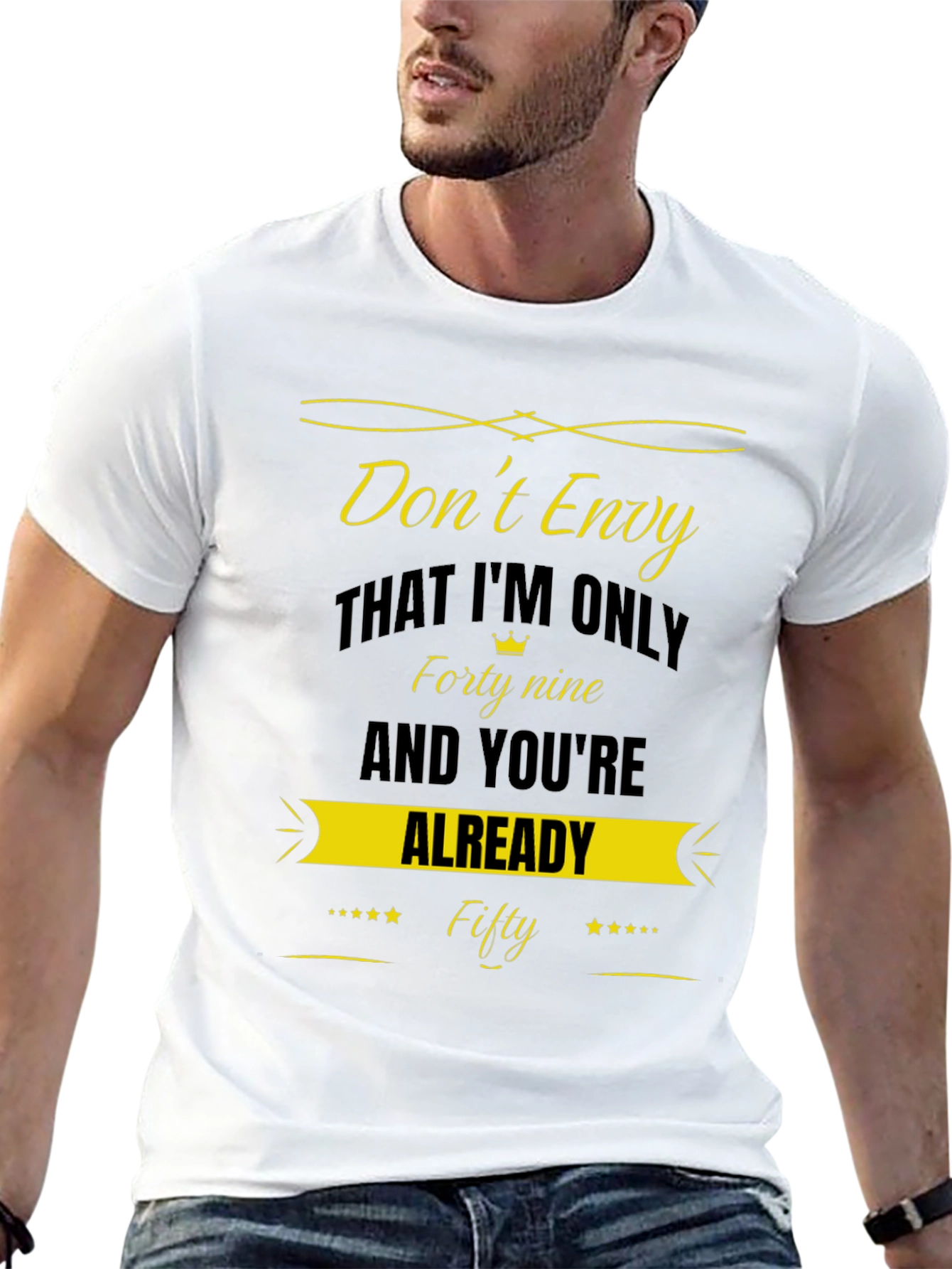 Dont Envy Fifty Black T-Shirt