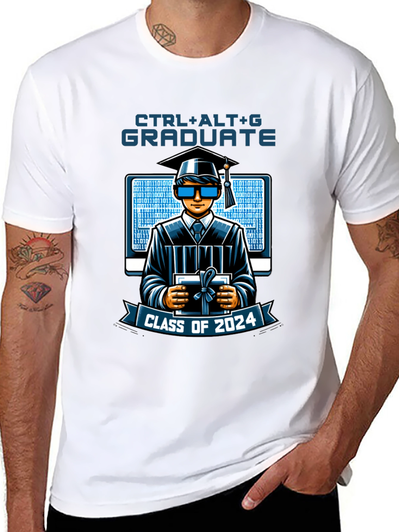 CTRL+ALT+G Graduate T-Shirt - Class of 2024