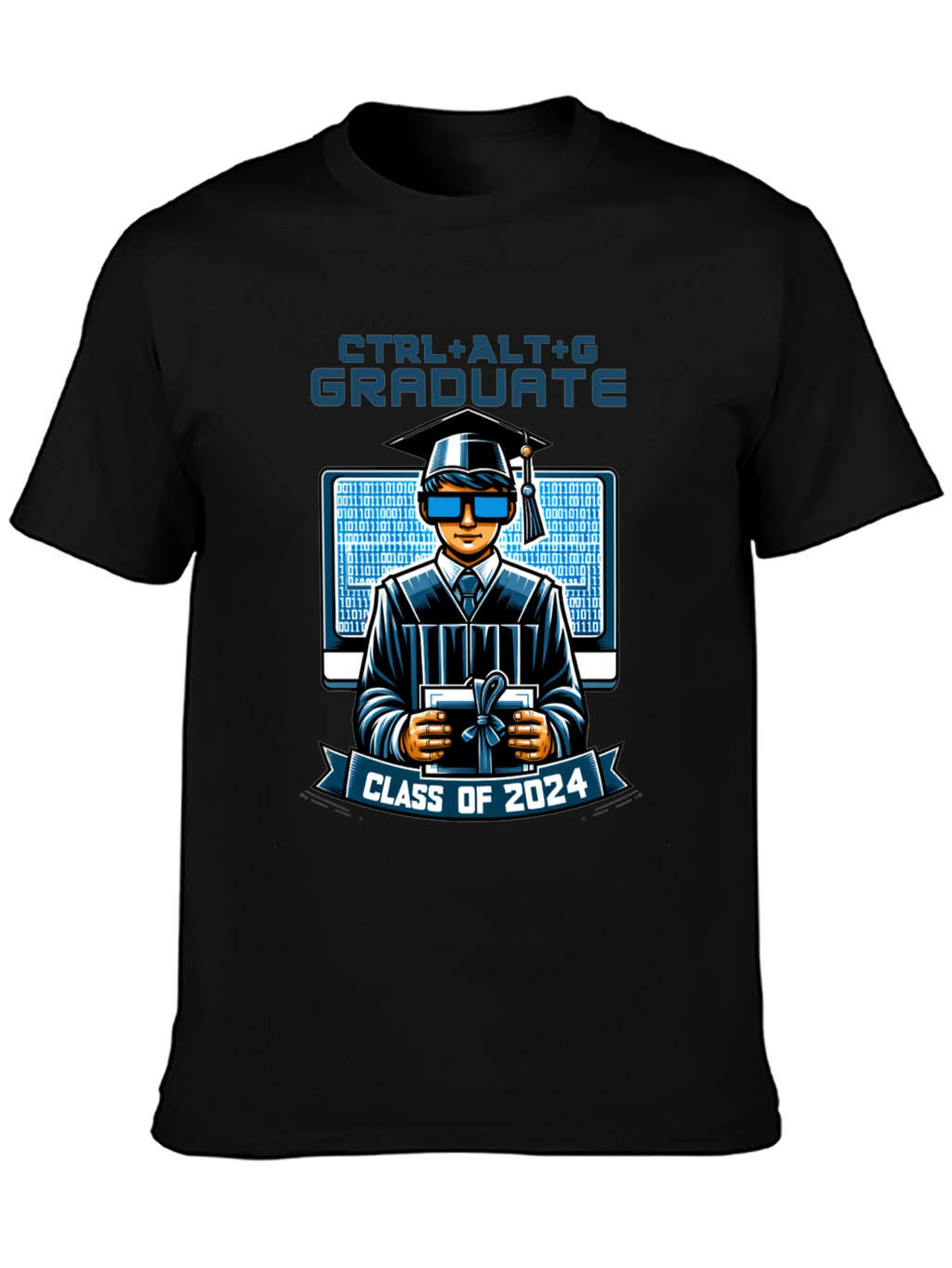 CTRL+ALT+G Graduate T-Shirt - Class of 2024