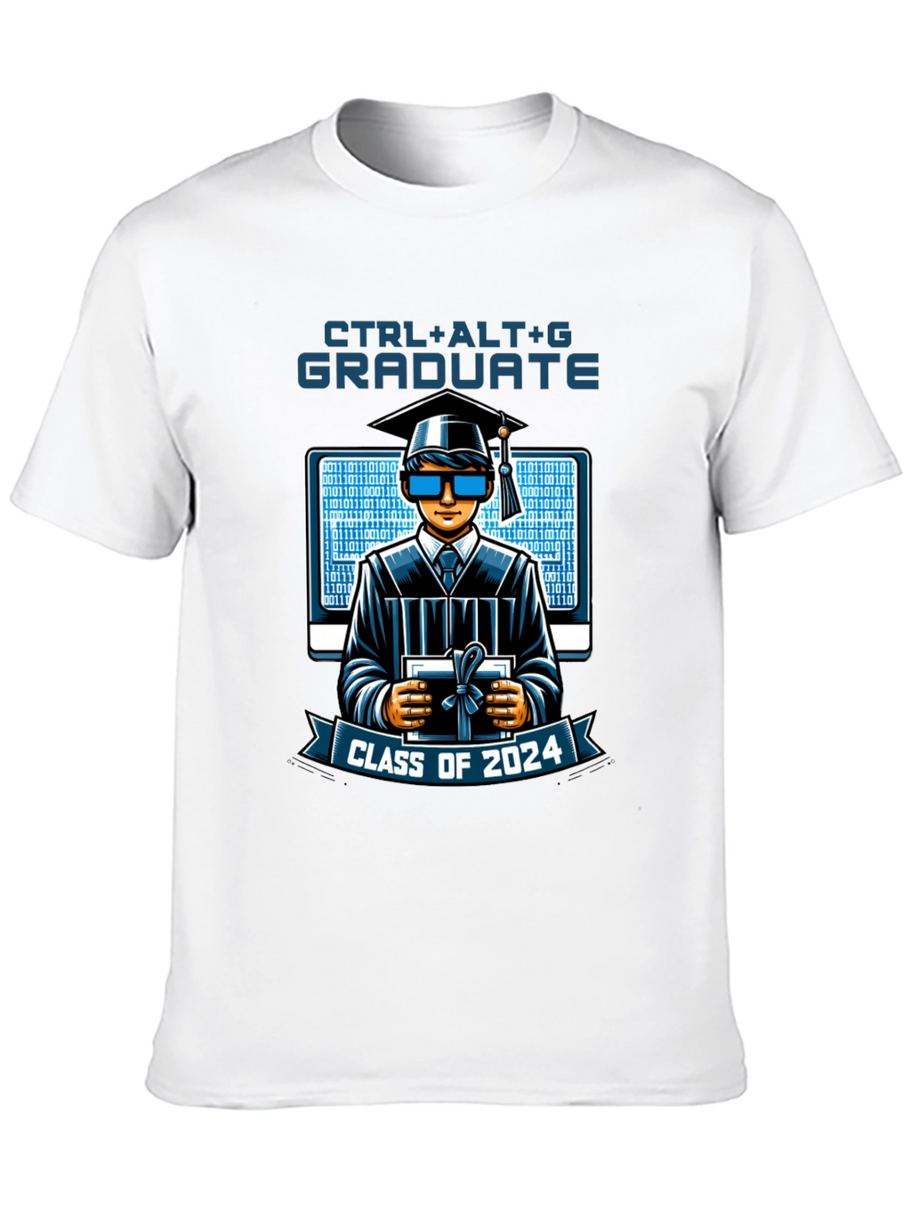 CTRL+ALT+G Graduate T-Shirt - Class of 2024