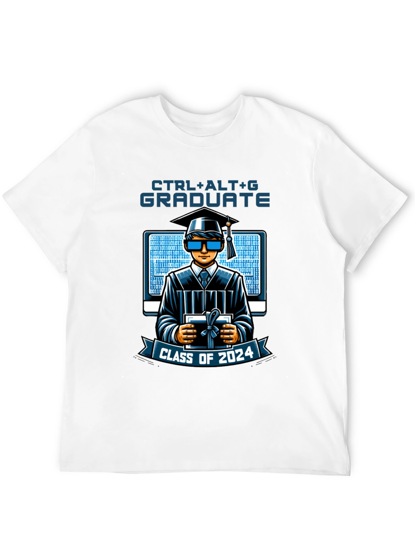 CTRL+ALT+G Graduate T-Shirt - Class of 2024