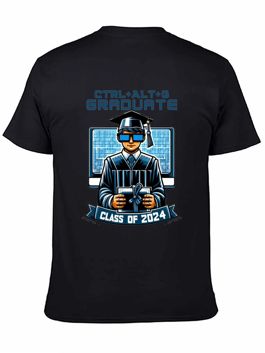 CTRL+ALT+G Graduate T-Shirt - Class of 2024