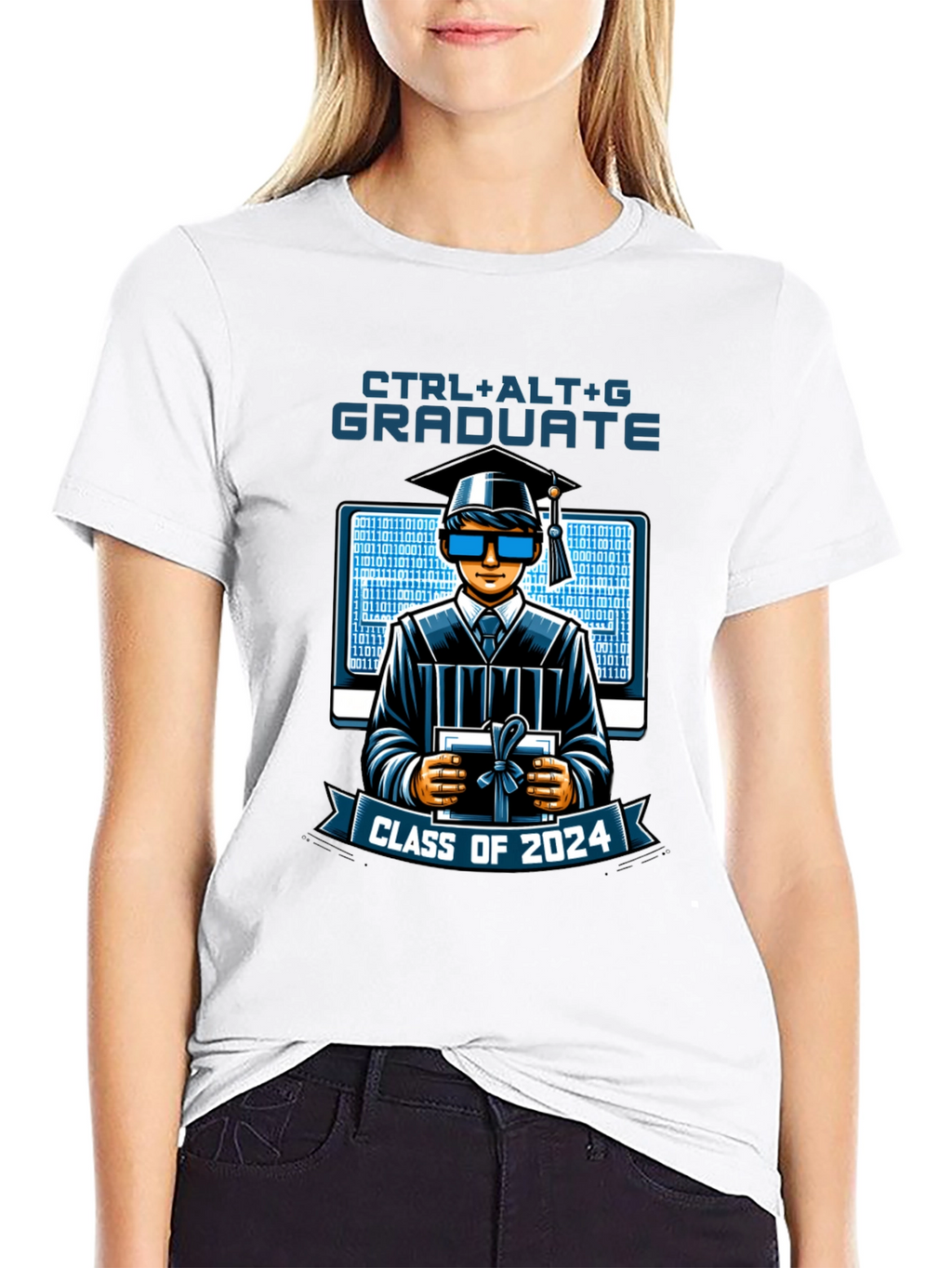 CTRL+ALT+G Graduate T-Shirt - Class of 2024