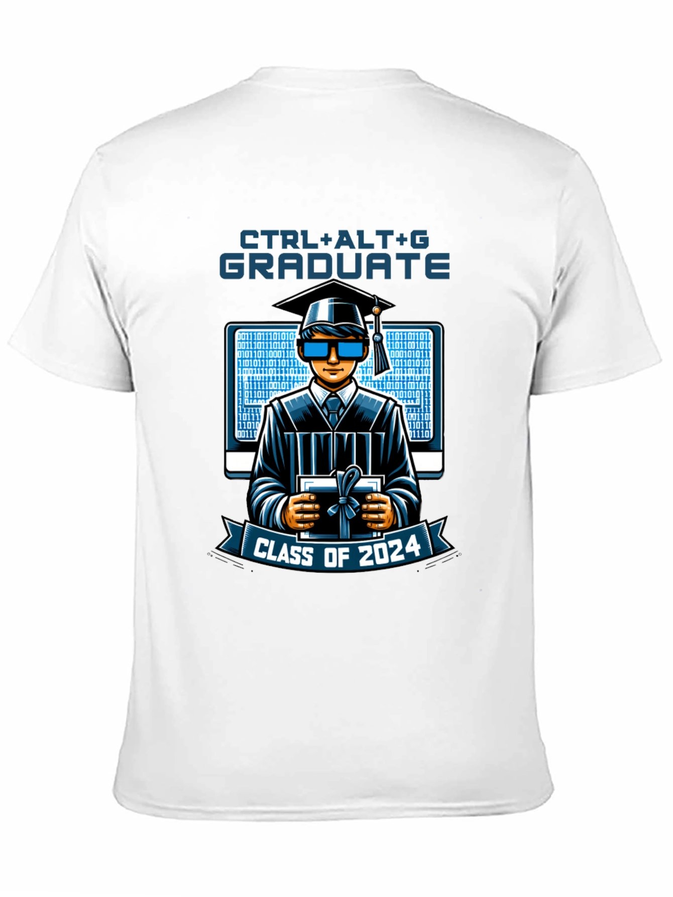 CTRL+ALT+G Graduate T-Shirt - Class of 2024