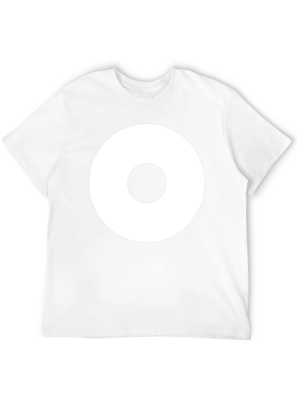 Black T-Shirt with Target Style Design