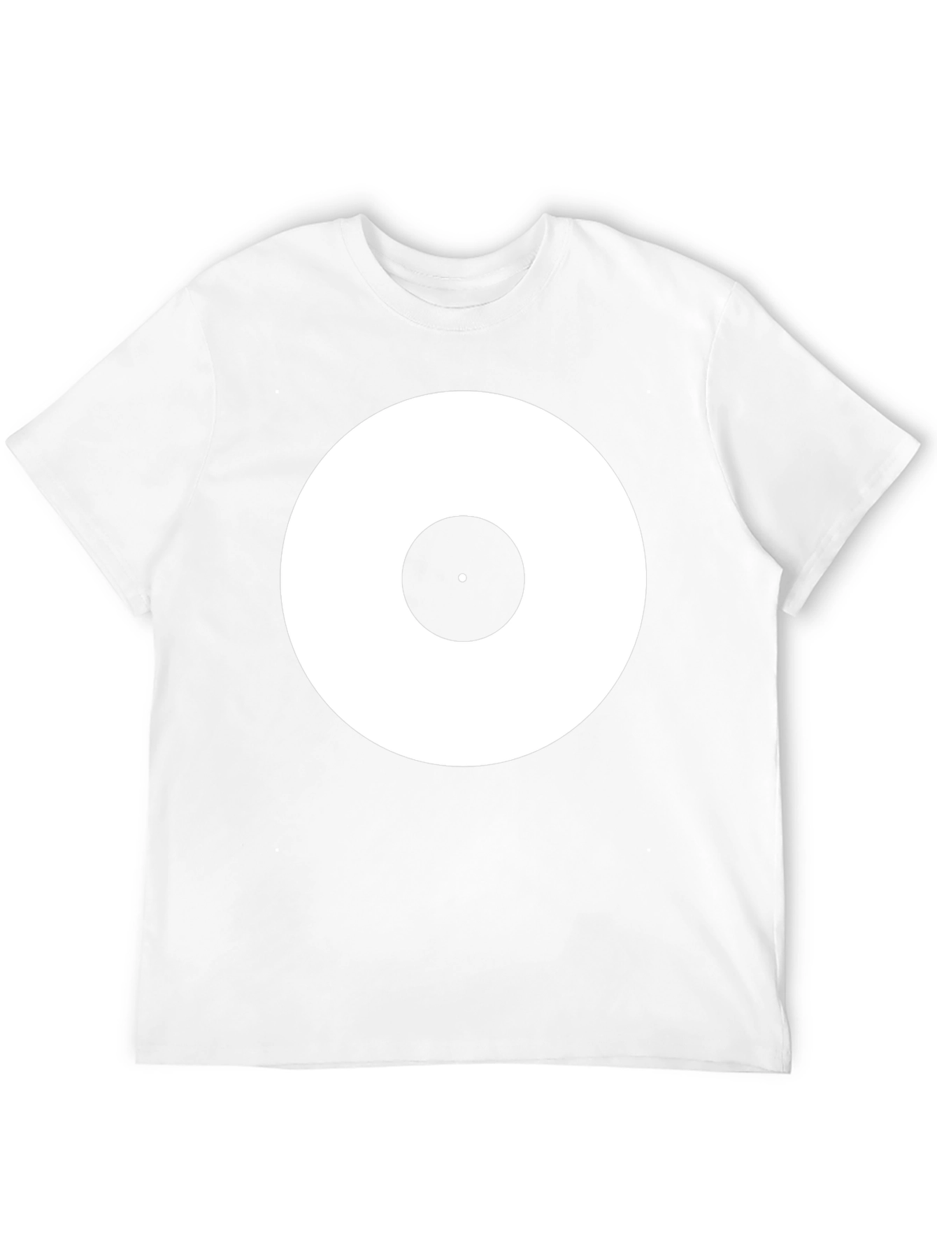 Black T-Shirt with Target Style Design