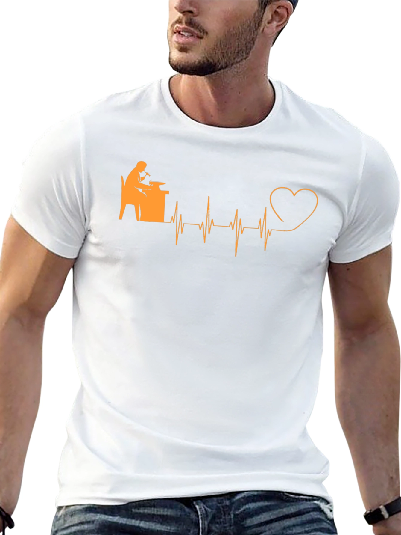 Blacksmith Heartbeat Graphic T-Shirt