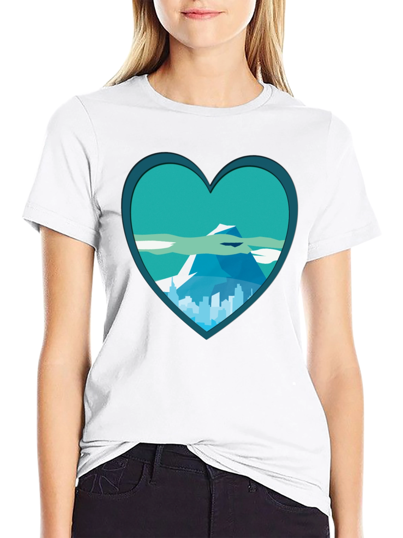 Heart Mountain Graphic Tee