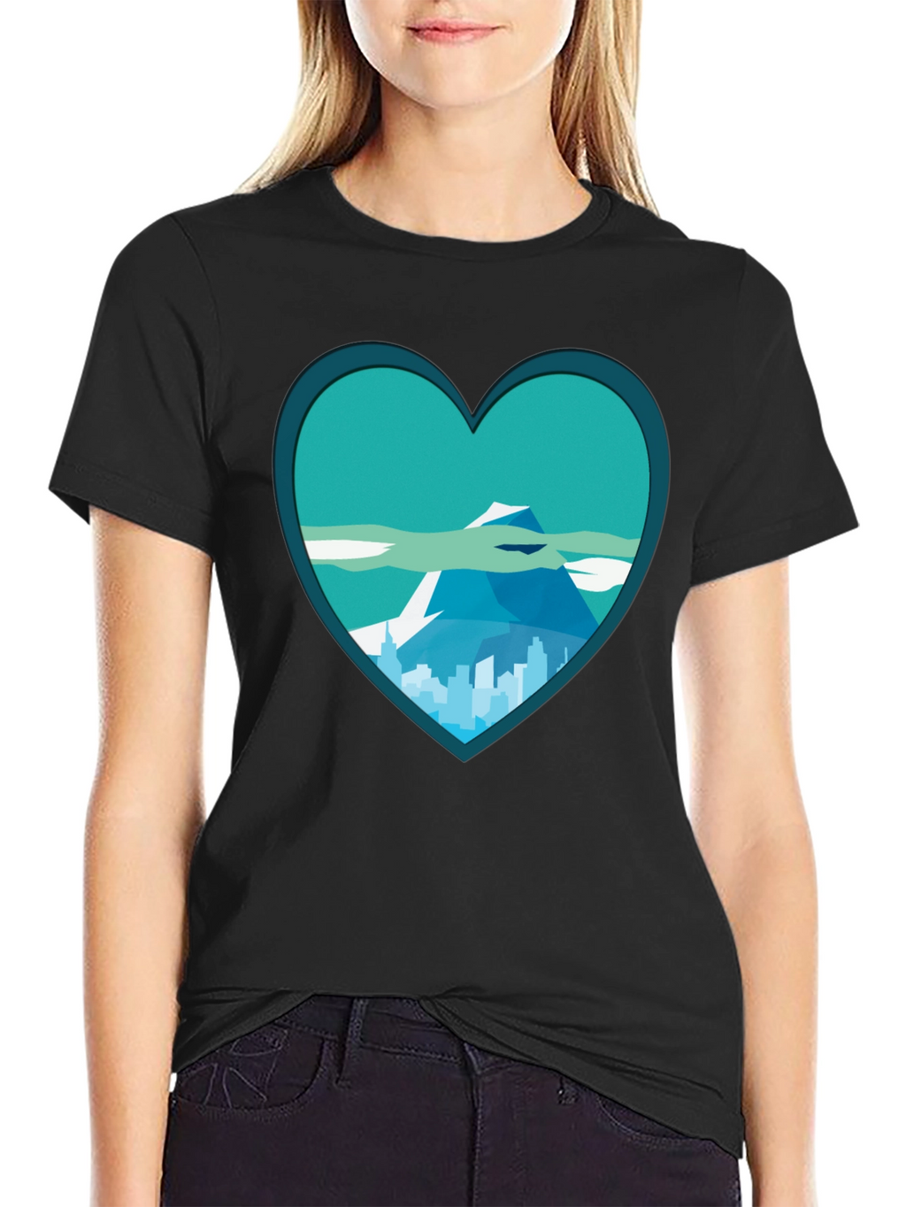 Heart Mountain Graphic Tee