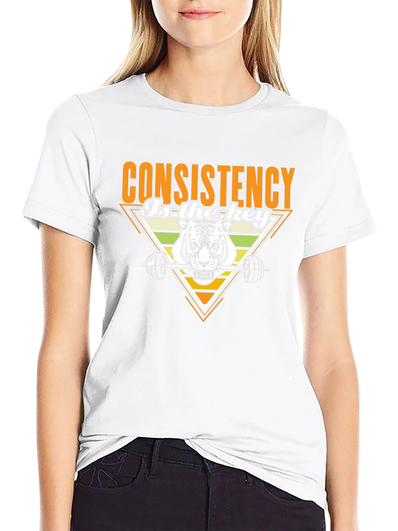 Consistency Tiger Gym T-Shirt