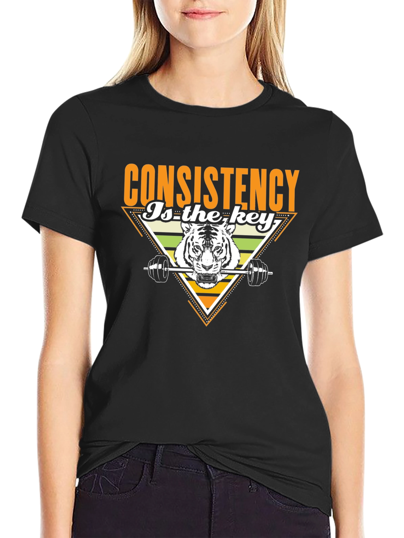 Consistency Tiger Gym T-Shirt