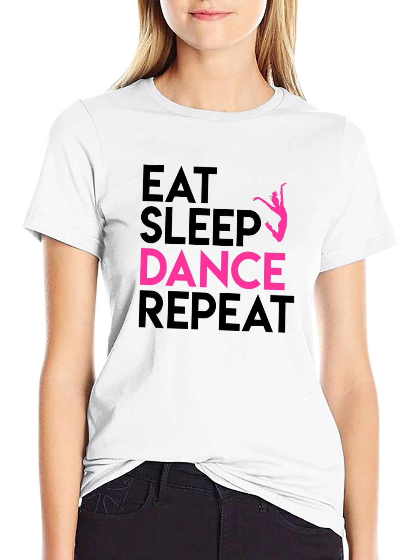 Eat Sleep Dance Repeat Graphic Tee