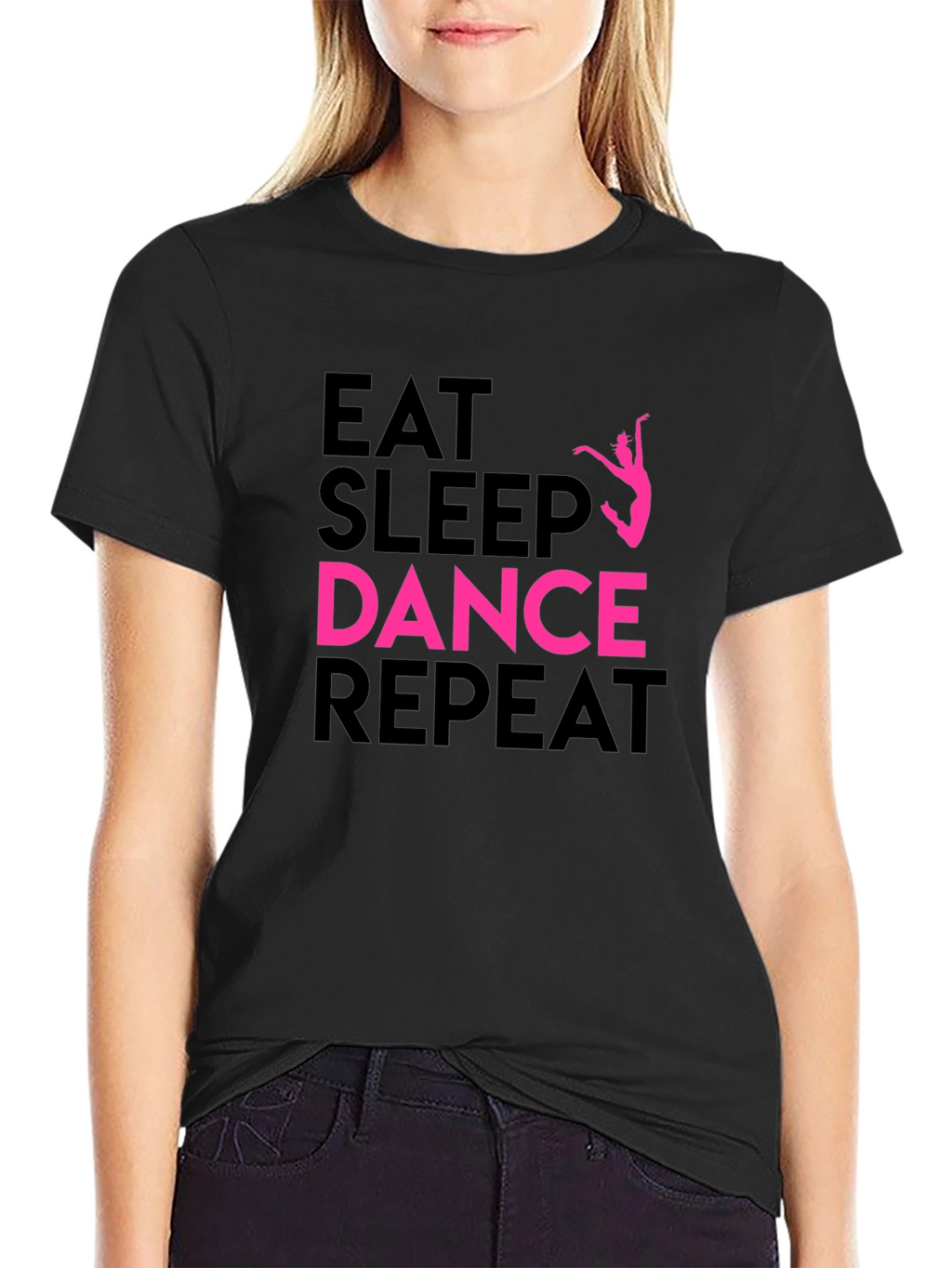 Eat Sleep Dance Repeat Graphic Tee