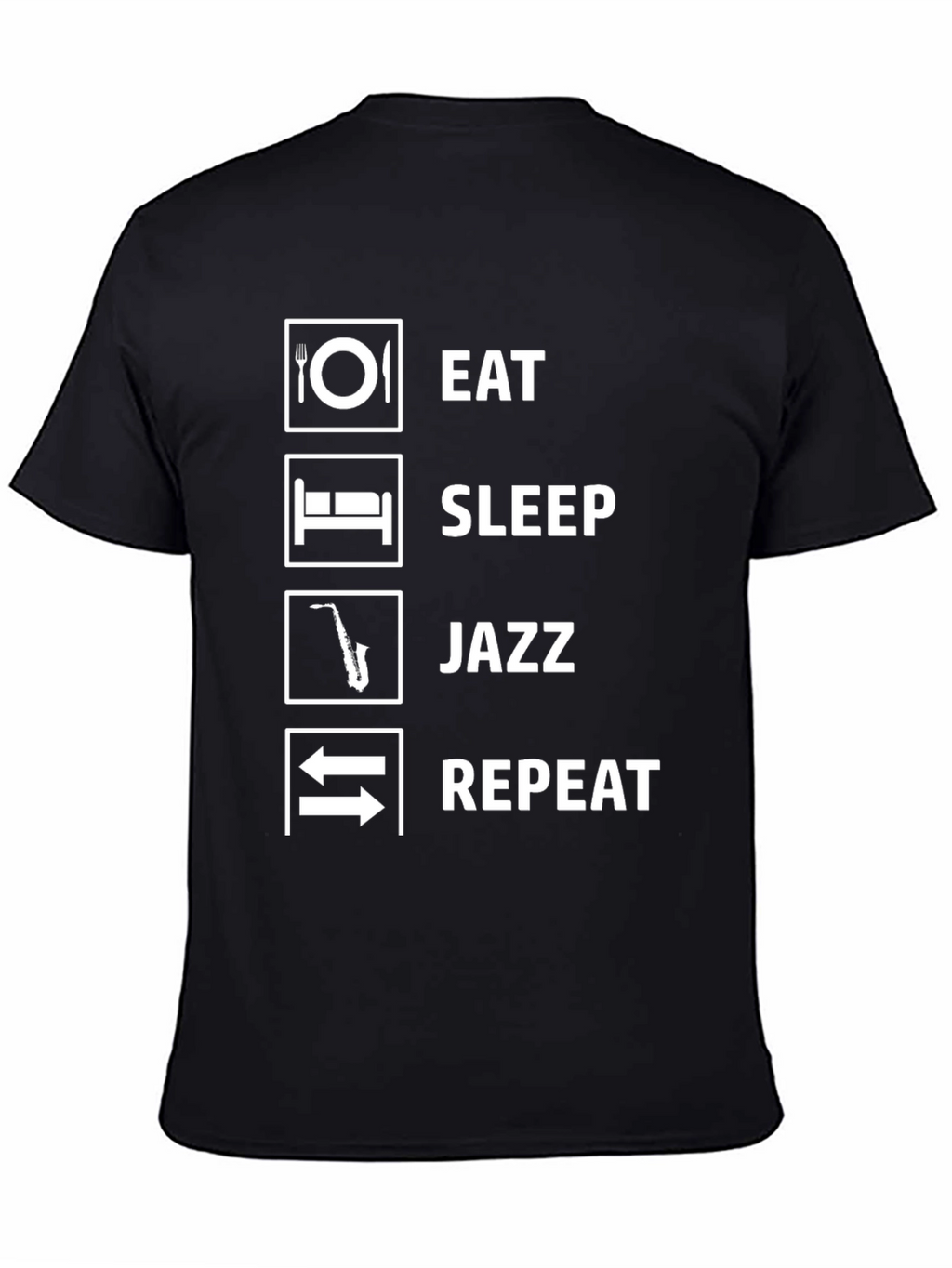 Eat Sleep Jazz Repeat T-Shirt