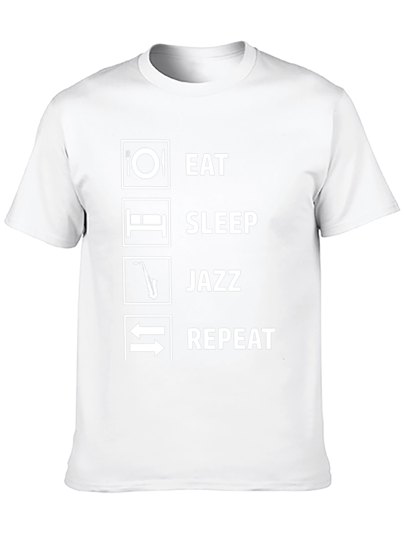 Eat Sleep Jazz Repeat T-Shirt