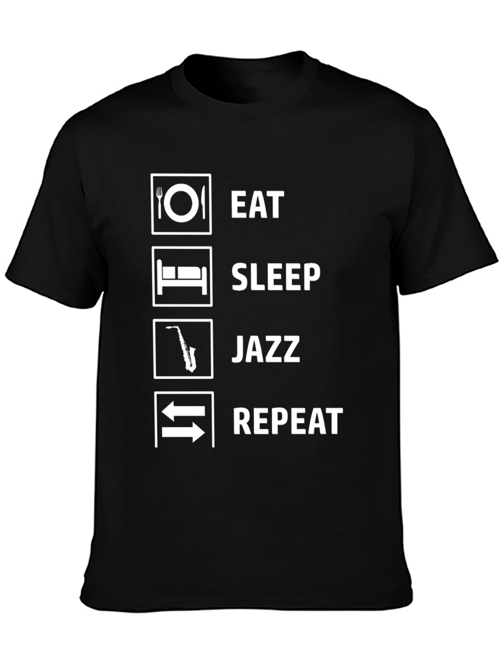 Eat Sleep Jazz Repeat T-Shirt
