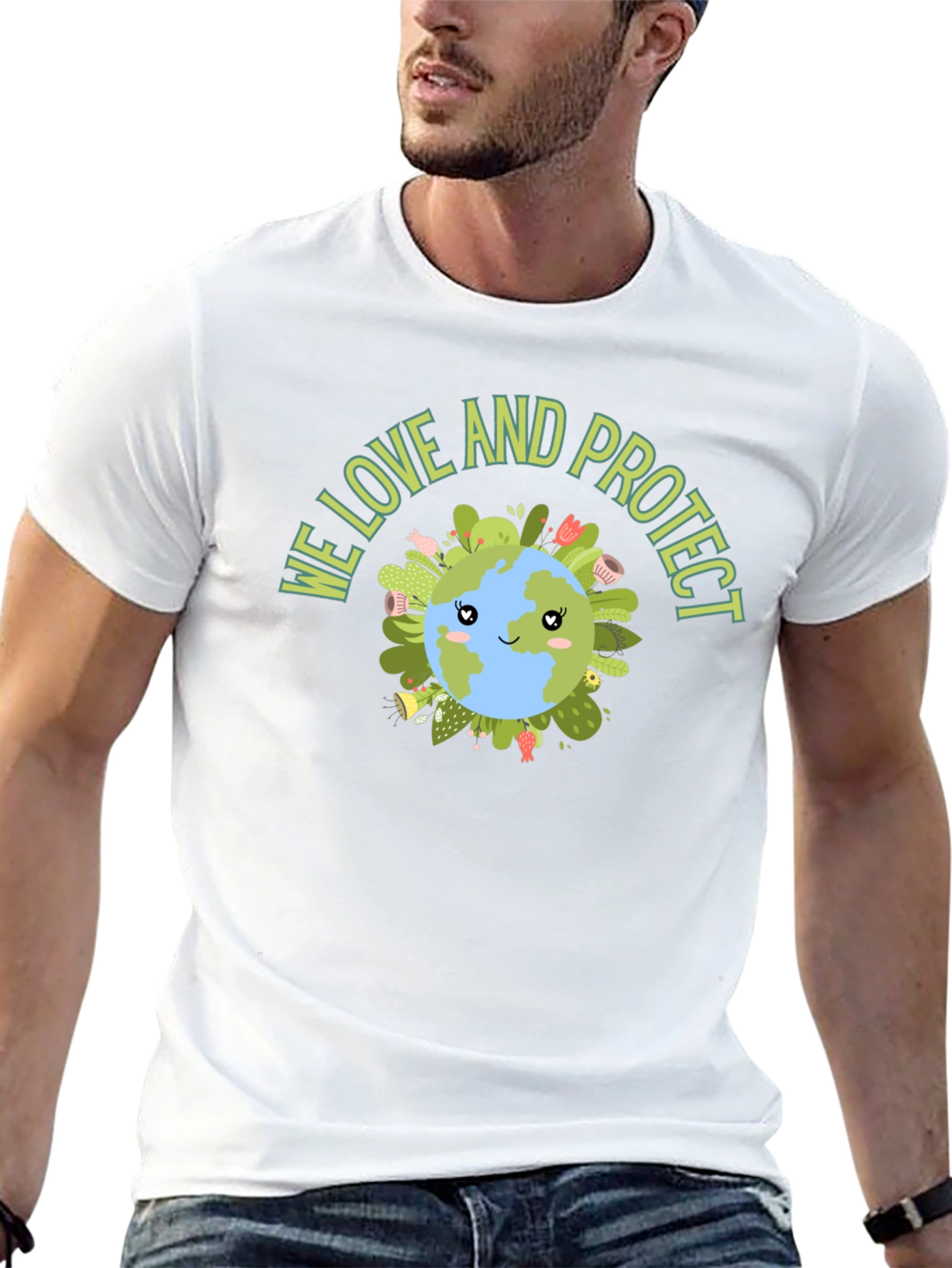 Earth Love & Protect Graphic Tee