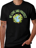 Earth Love & Protect Graphic Tee