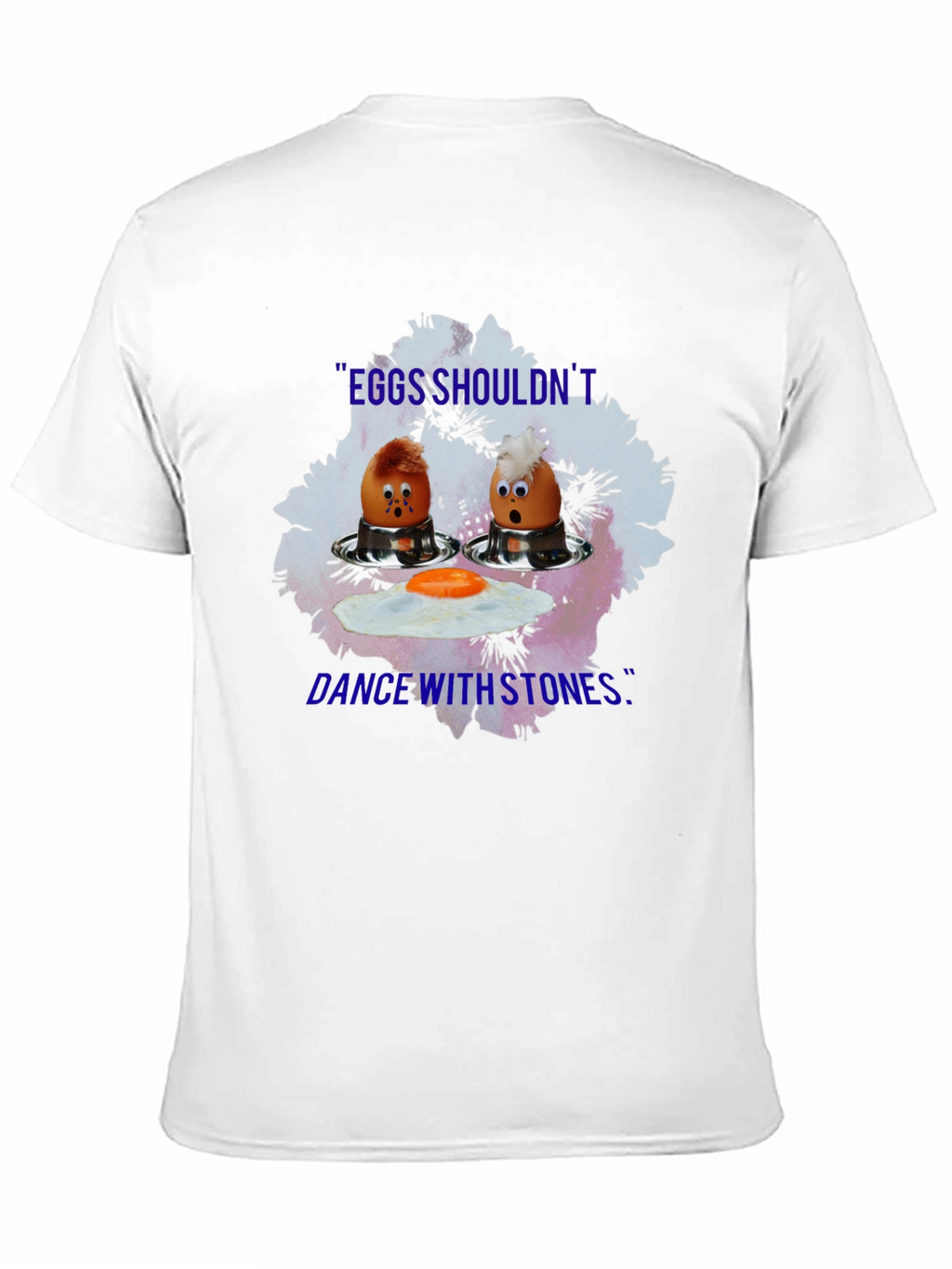 Eggs Dance With Stones Black T-Shirt