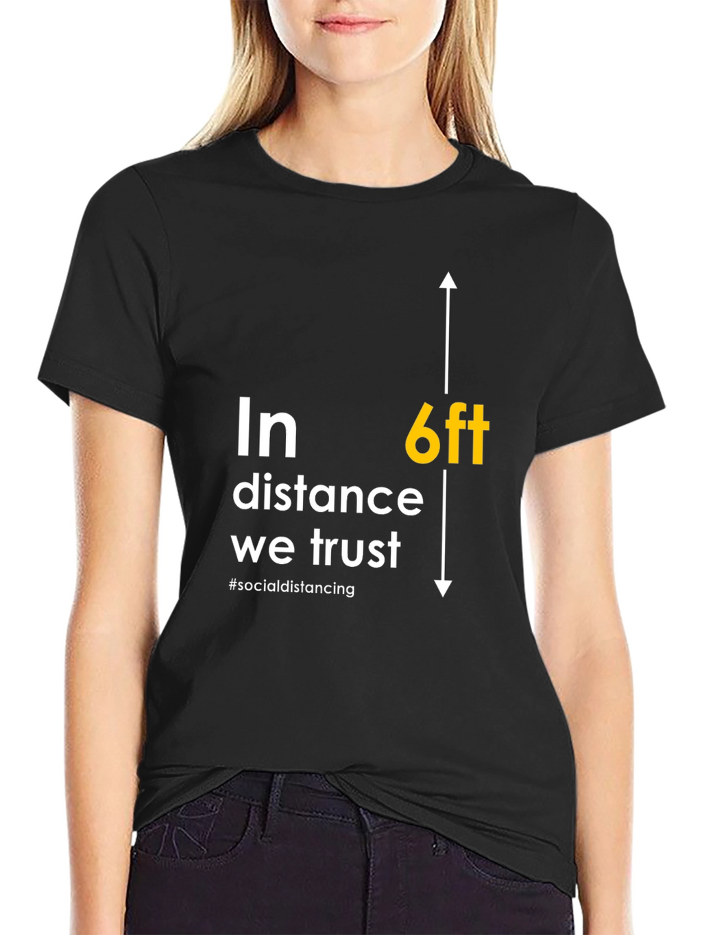 6ft Distance Trust T-Shirt - Social Distancing