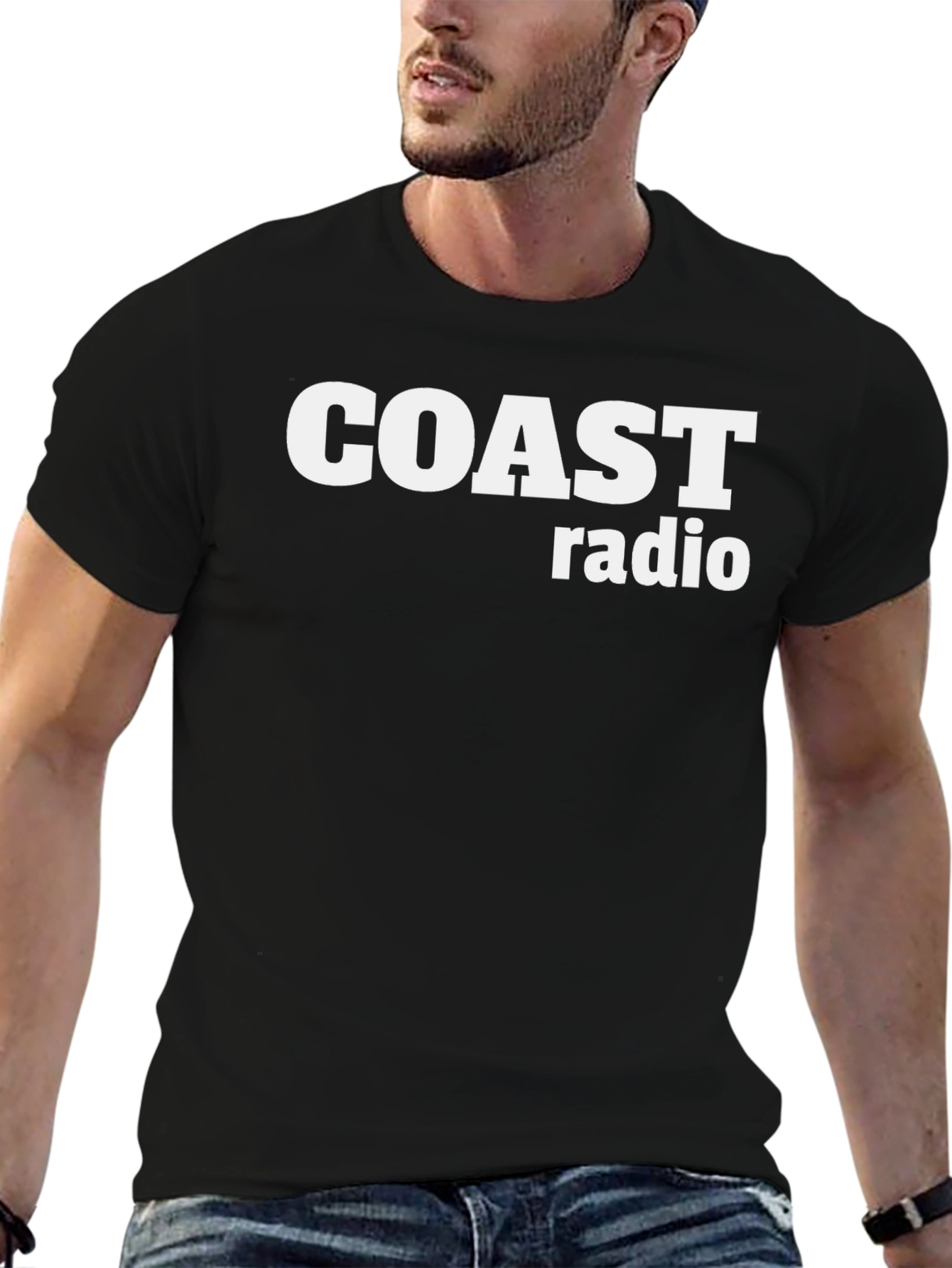 Coast Radio Black T-Shirt